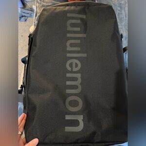 Lululemon 2-1 travel Black Duffle Backpack